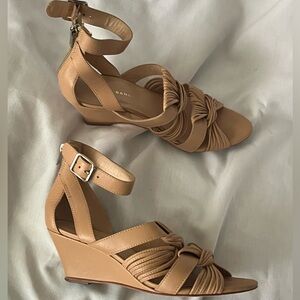 Loefflee Randall Nude Wedges